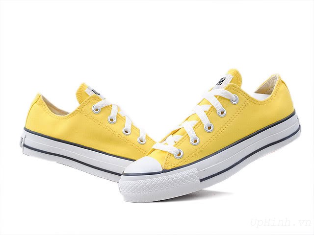 Giày converse classic màu vàng thấp cổ 1